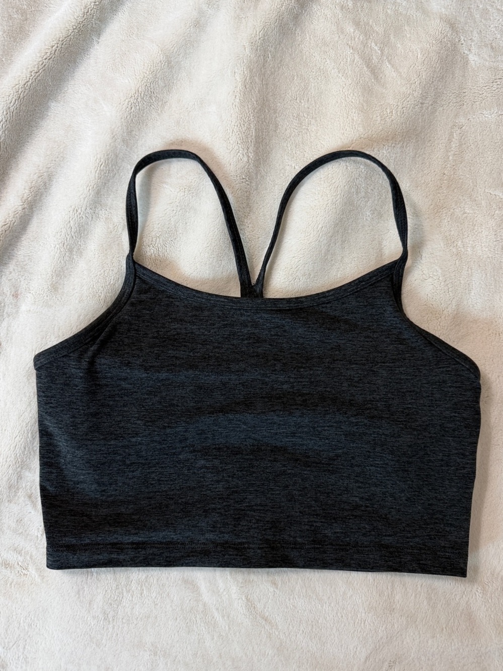 Everyday Seamless Strappy Bralette - Black
